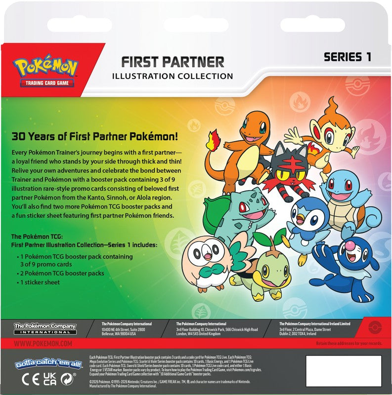 Pokémon TCG: First Partner Illustration Collection (Series 1) - Trading Card Games