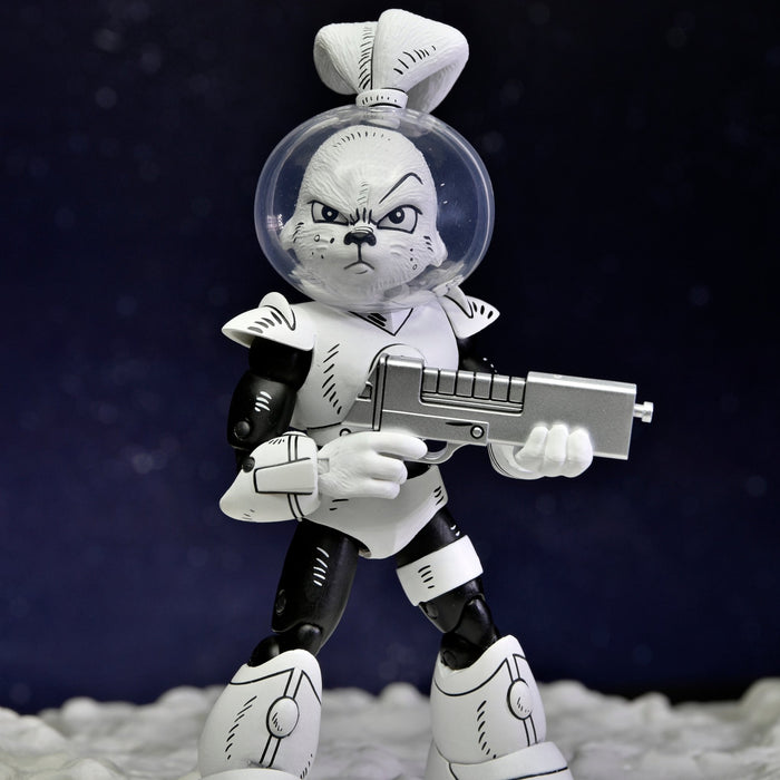 NECA Teenage Mutant Ninja Turtles Ultimate Space Usagi Yojimbo (Black & White)