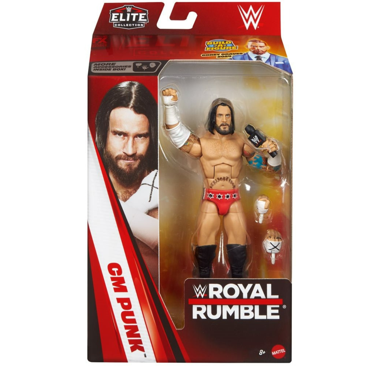 WWE Elite Royal Rumble SET OF 4 (Corey Graves BAF) - Action Figures