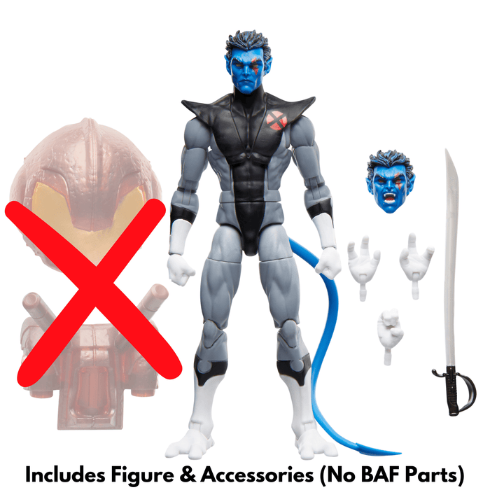 Marvel Legends Series X-Factor Nightcrawler LOOSE (No BAF Parts)