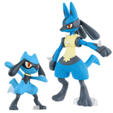 Bandai Pokémon Model Kit Riolu & Lucario