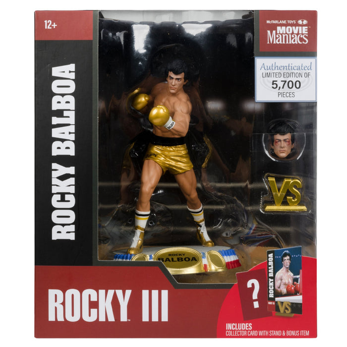 McFarlane Movie Maniacs Rocky Balboa (Rocky III Version)