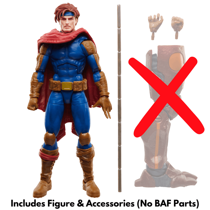 Marvel Legends Series Age of Apocalypse Gambit LOOSE (No BAF Parts)