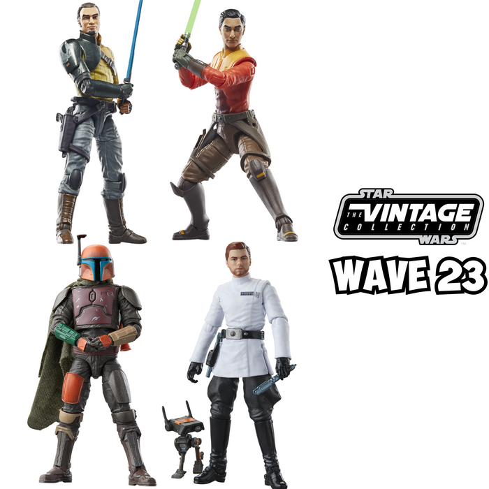 Star Wars Vintage Collection Wave 23 COMPLETE SET OF 4! (Fan Channel Exclusive)