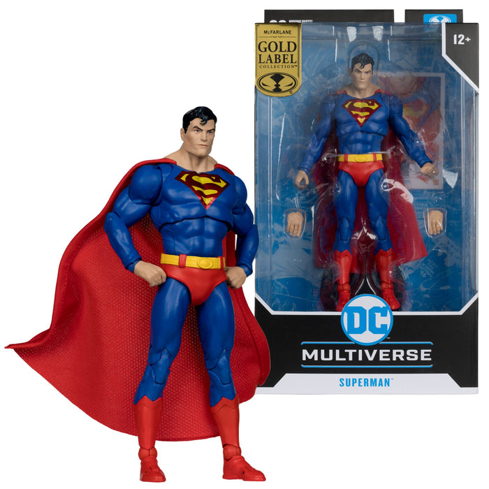 DC Multiverse Exclusive Gold Label Superman (Action Comics 1000)