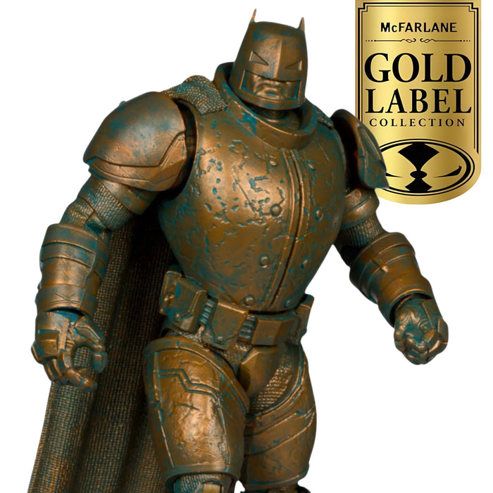 DC Multiverse Exclusive Gold Label Patina Armored Batman (The Dark Knight Returns)