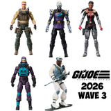 G.I. Joe Classified 2026 Wave 3 SET OF 5