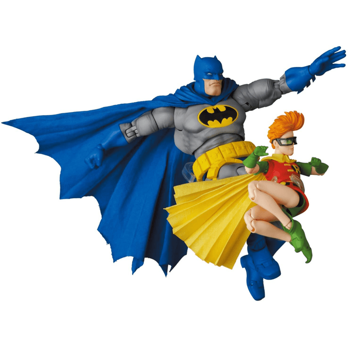 Batman: The Dark Knight Returns MAFEX #139 Batman (Blue Version) & Robin 2-Pack