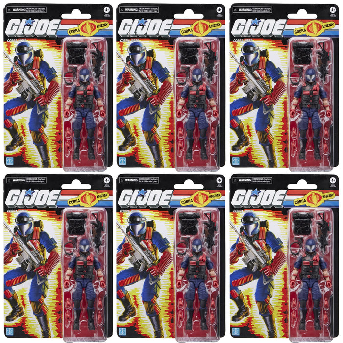 G.I. Joe Classified Retro Viper ARMY BUILDER SET OF 6