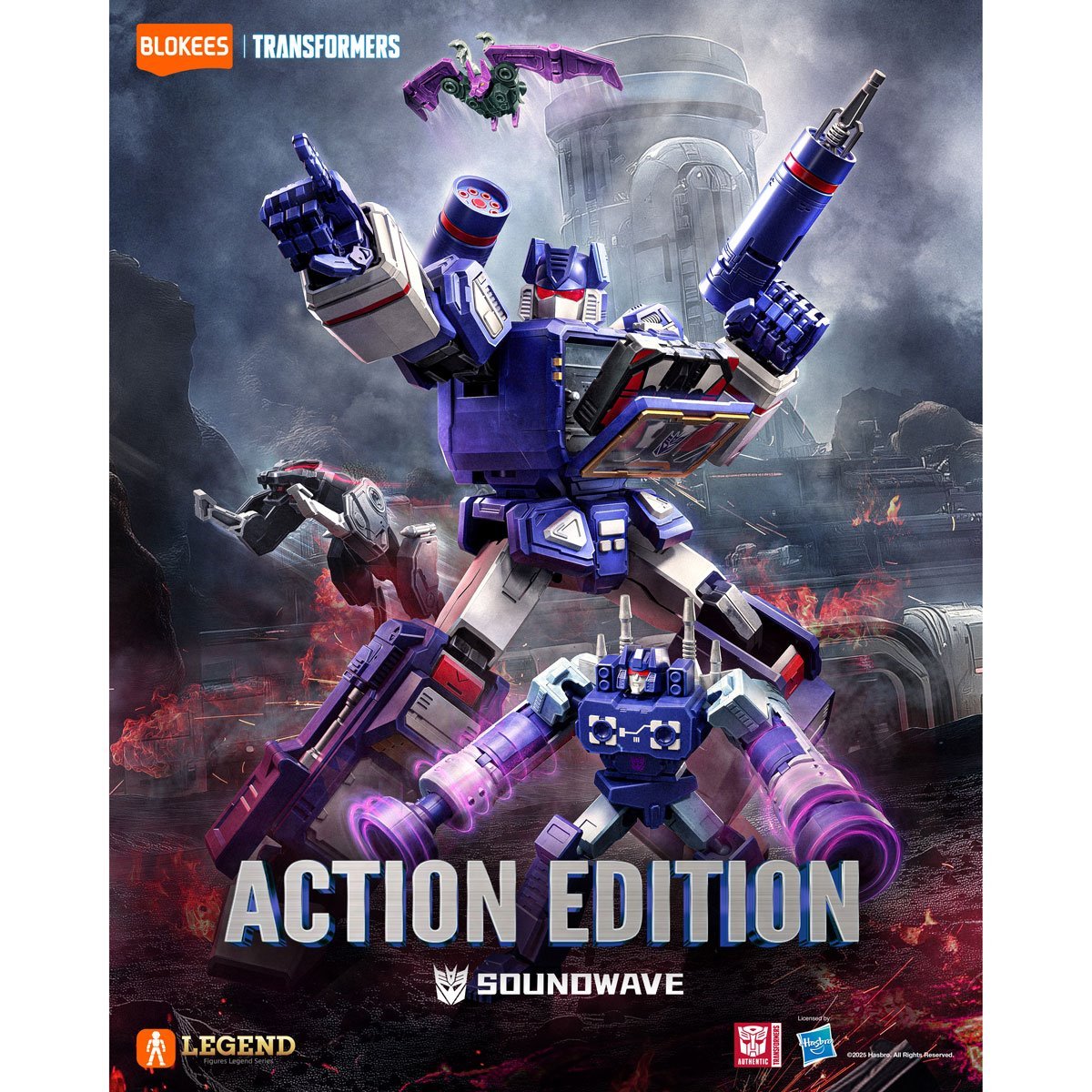 Soundwave Box Blokees Transformers Action Edition 03: G1 Soundwave – Nerdzoic Toy Store