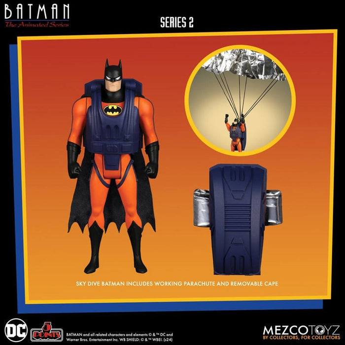 Mezco 5 Points Batman: The Animated Series Volume 2 Deluxe Set of 4