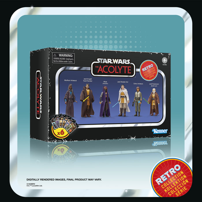 Star Wars Retro Collection The Acolyte 6-Pack