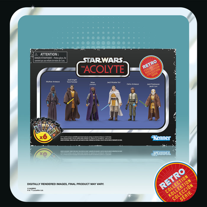 Star Wars Retro Collection The Acolyte 6-Pack