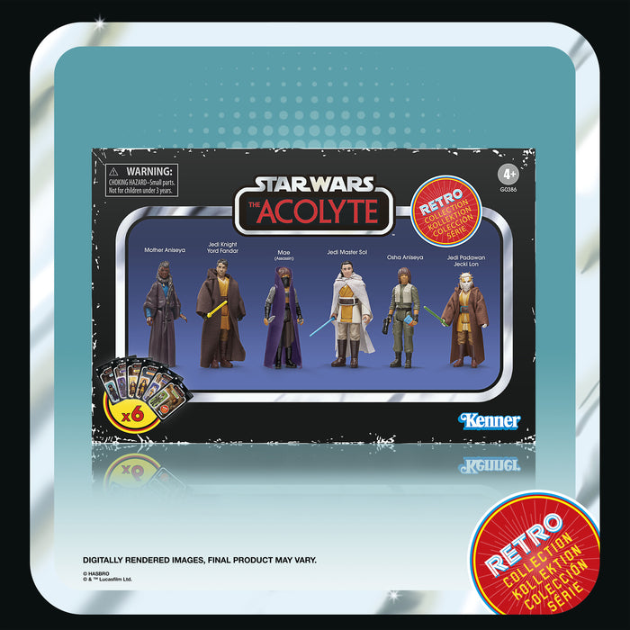 Star Wars Retro Collection The Acolyte 6-Pack