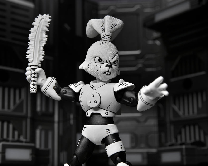 NECA Teenage Mutant Ninja Turtles Ultimate Space Usagi Yojimbo (Black & White)