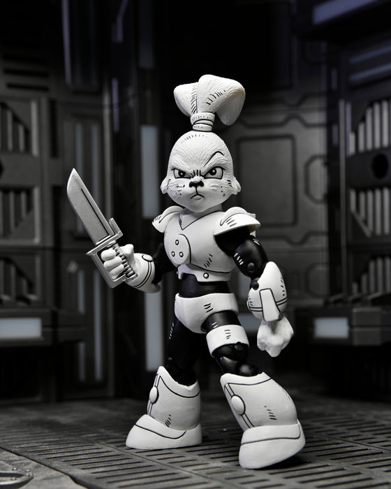 NECA Teenage Mutant Ninja Turtles Ultimate Space Usagi Yojimbo (Black & White)