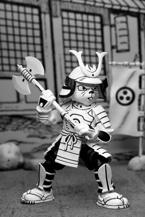 NECA Teenage Mutant Ninja Turtles Ultimate Samurai Usagi Yojimbo (Black & White)