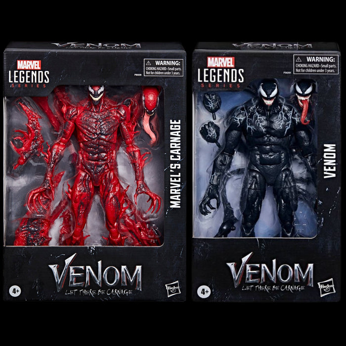 Marvel Legends Let There be Carnage Exclusive Venom & Carnage SET OF 2