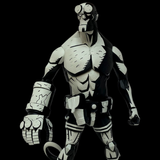 Boss Fight Studios Hellboy (Black and White / Exclusive)
