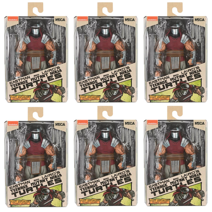 NECA Teenage Mutant Ninja Turtles Mirage Comics Foot Enforcer (Classic Colors) ARMY BUILDER CASE OF 6