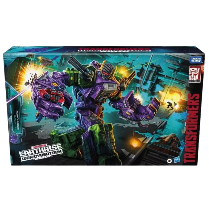 Transformers Generations Earthrise: War for Cybertron Omega Titan Class Scorponok (Re-Run)