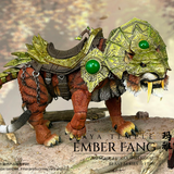 Fury Toys Beast Series Deluxe Red Tiger (1:12 Scale)