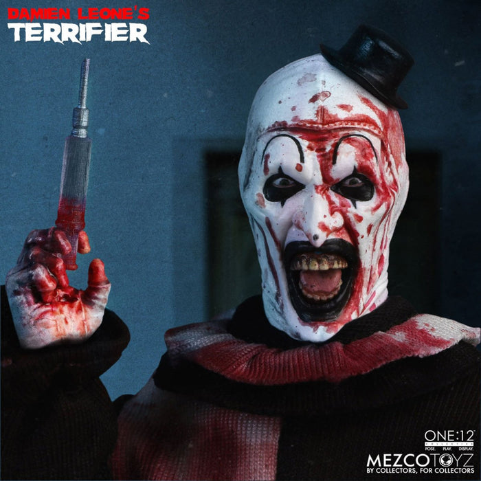 Terrifier Mezco One:12 Collective Art the Clown (Deluxe Edition)