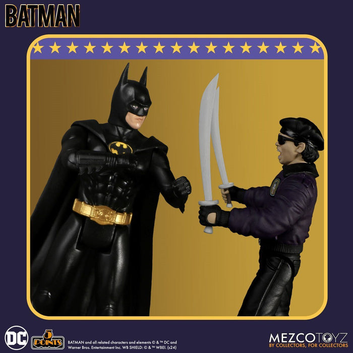 Mezco 5 Points Batman (1989) Set of 3