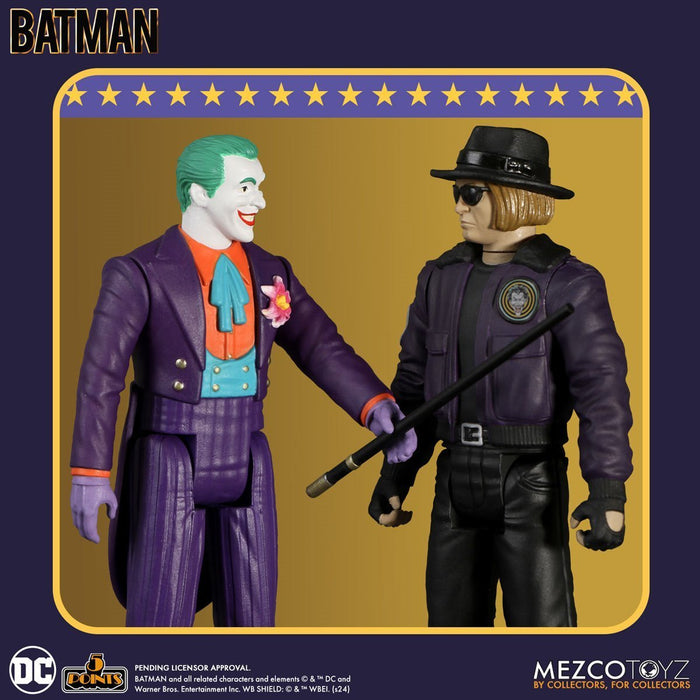 Mezco 5 Points Batman (1989) Set of 3