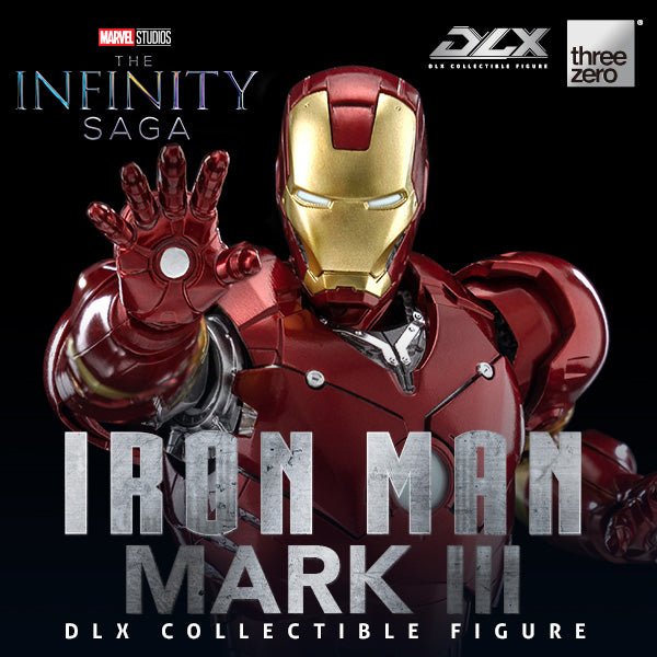 Threezero Avengers: Infinity Saga DLX Iron Man Mark 3