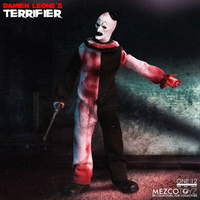 Terrifier Mezco One:12 Collective Art the Clown (Deluxe Edition)