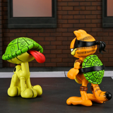 NECA Teenage Mutant Ninja Turtles x Garfield Archie Comics Ultimate Garfello & Odie 2-Pack