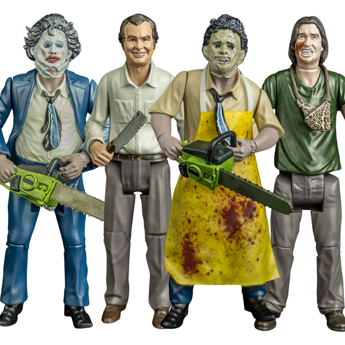 Texas Chainsaw Massacre COMPLETE SET OF 4 (5" Scale)