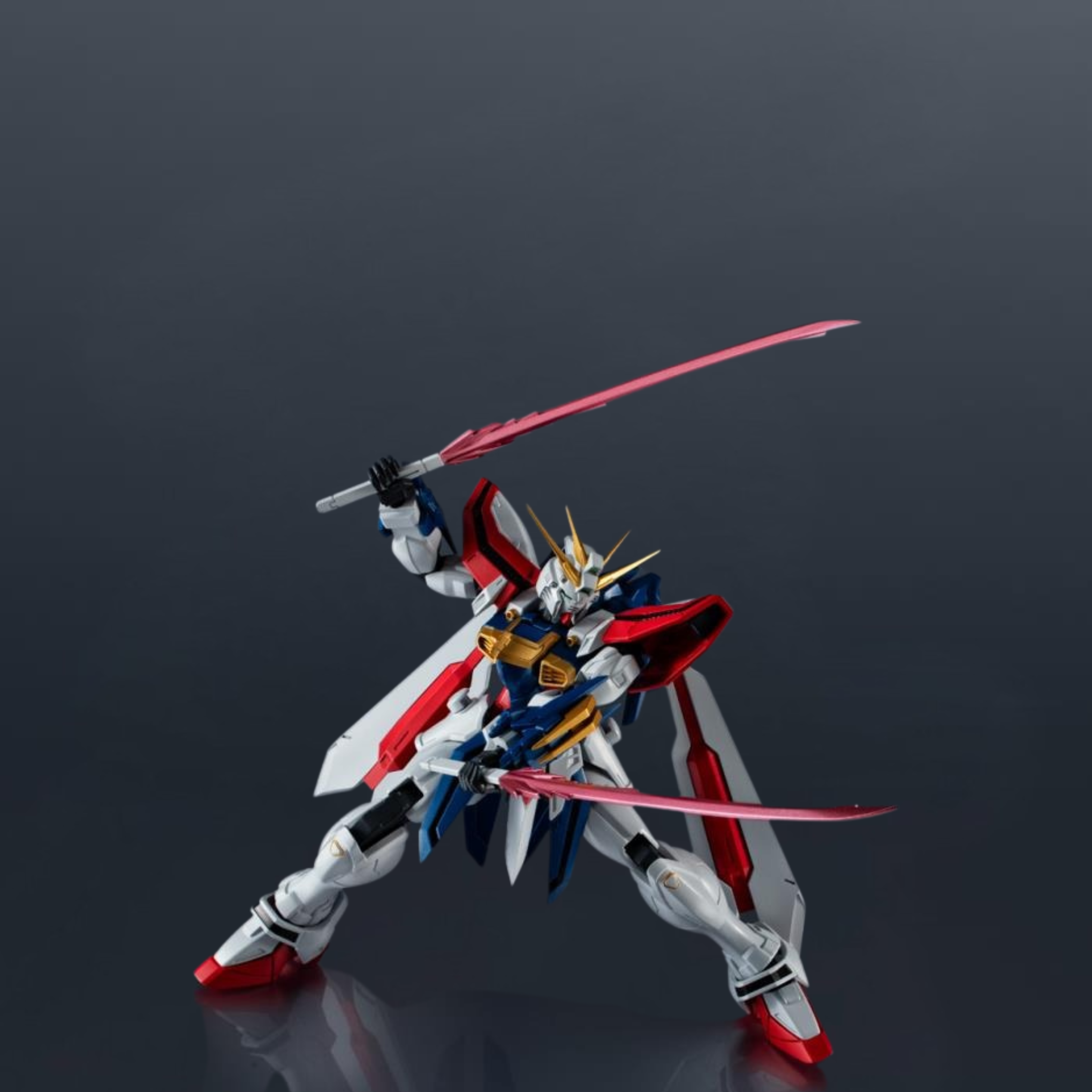 Gundam Universe Mobile Fighter G Gundam GF13-017NJII Burning Gundam (Renewal) - Action Figures