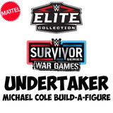 WWE Elite Survivor Series Undertaker (Michael Cole Build-A-Figure)
