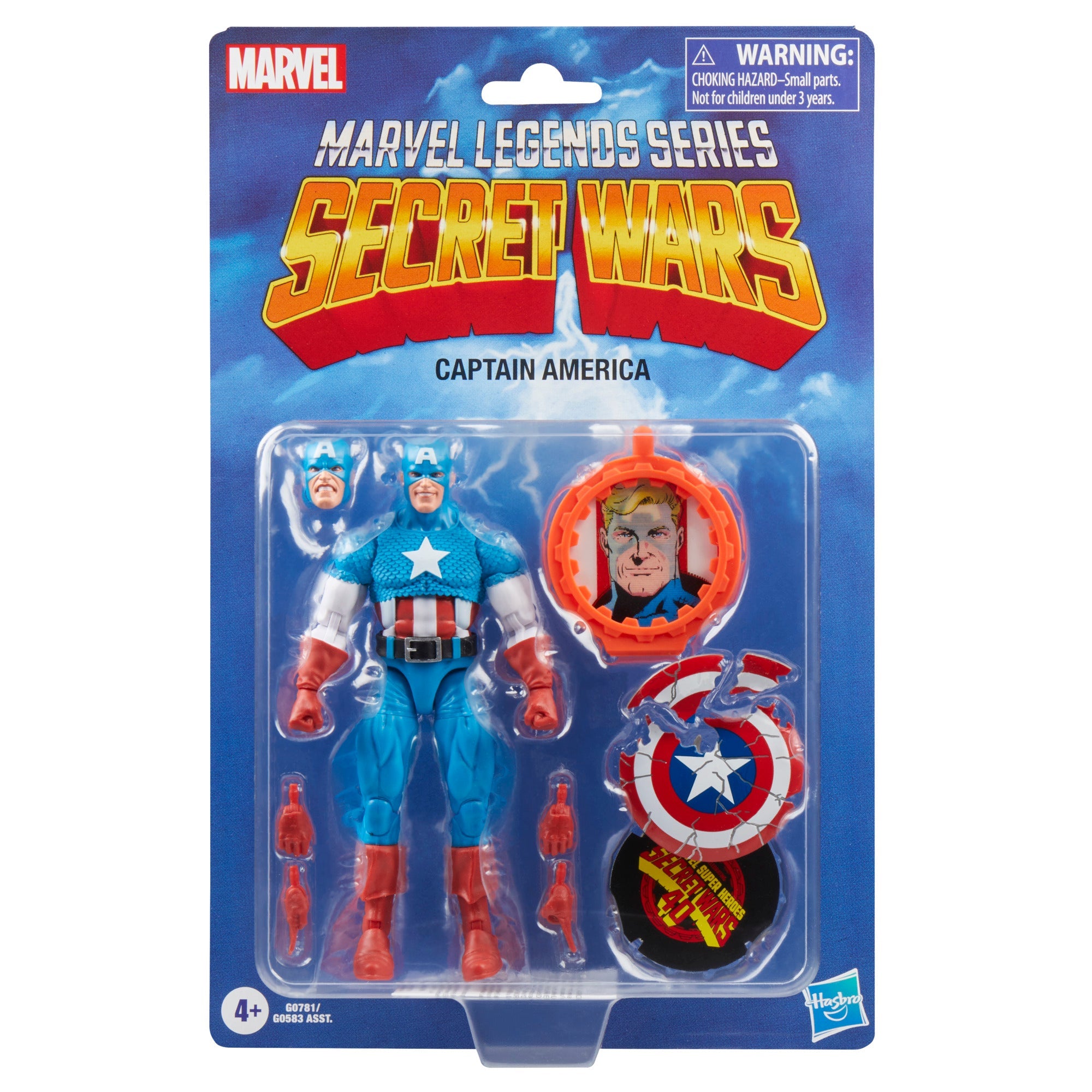 Hasbro Marvel Avengers, Giocattolo Di Captain America Con Scudo Hasbro Marvel Avengers, Giocattolo Di Captain America Con Scudo