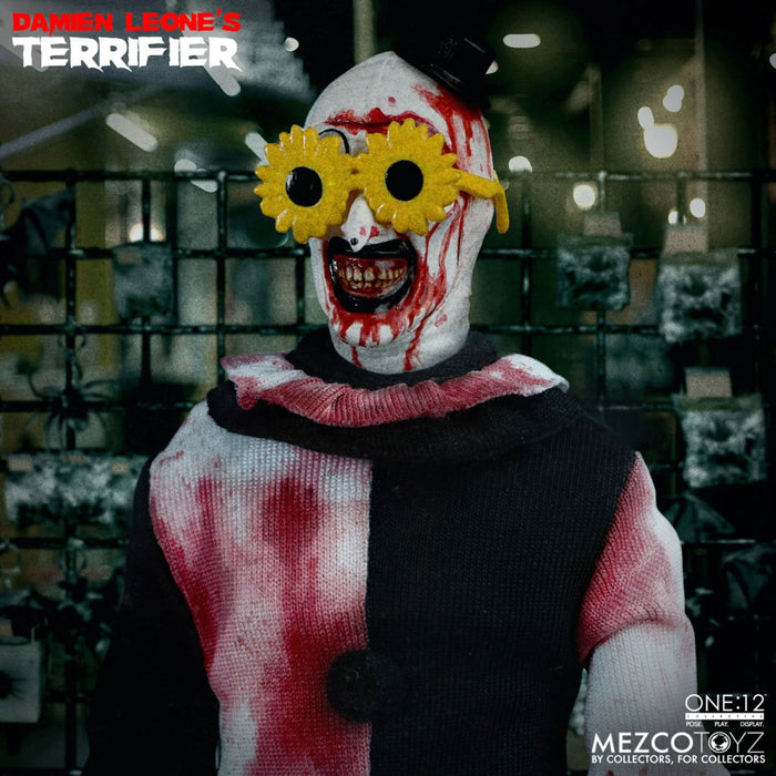 Terrifier Mezco One:12 Collective Art the Clown (Deluxe Edition)