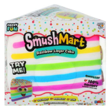 RMS Crazy Fun SmushMart Giant Rainbow Cake Slice Squishy
