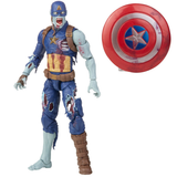 Marvel Legends Zombie Captain America (Watcher BAF Series) - Pre-Owned / Loose