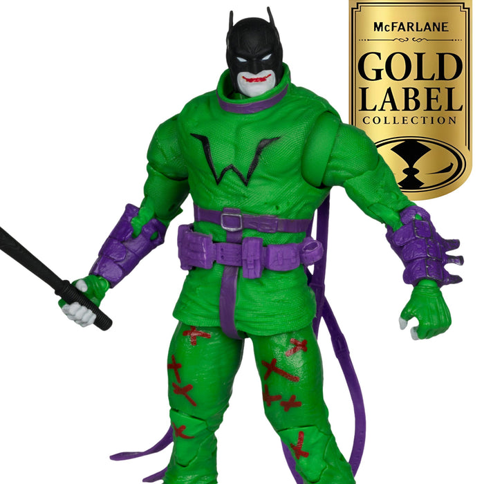 DC Multiverse Exclusive Gold Label Jokerized Batman (Last Knight on Earth)