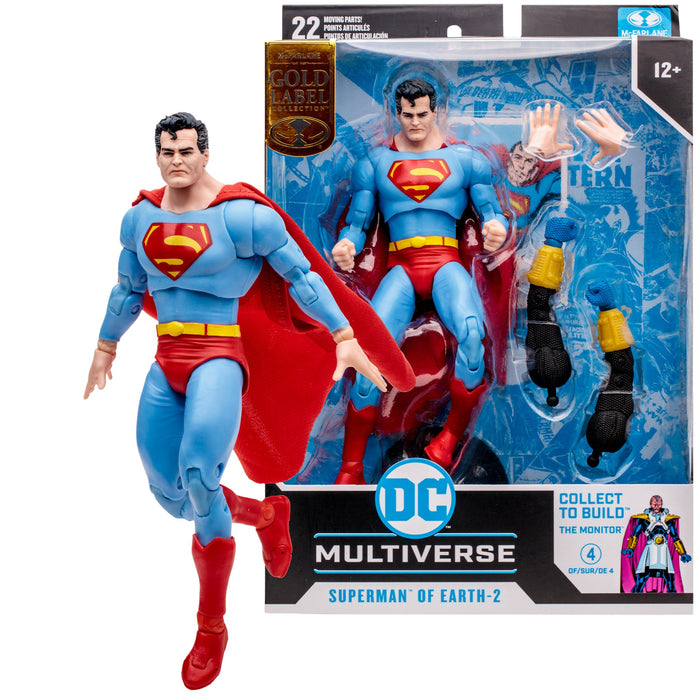 DC Multiverse Exclusive Gold Label Superman of Earth-2 (Crisis on Infinite Earths)