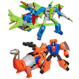 Transformers Age of the Primes G2 Dinobot Swoop and G2 Dinobot Sludge