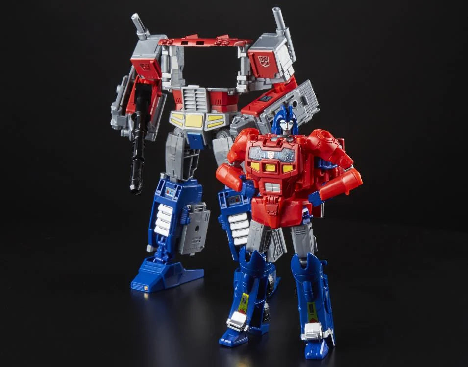 Transformers Generations Power of the Primes Evolution Leader Class Optimus Prime - Action Figures