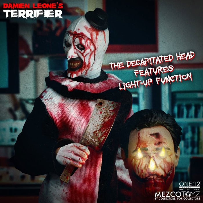 Terrifier Mezco One:12 Collective Art the Clown (Deluxe Edition)