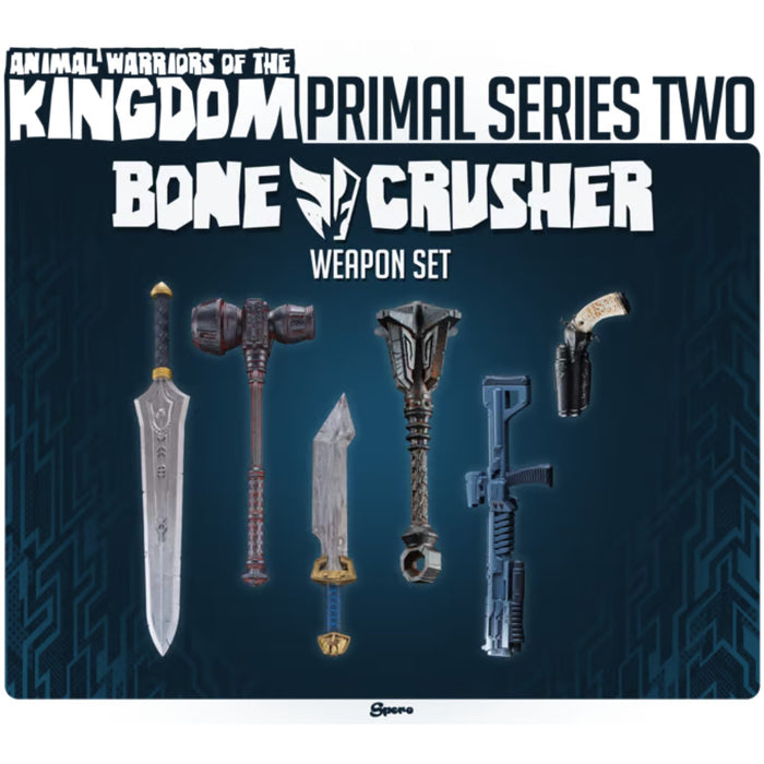 Animal Warriors of The Kingdom Primal Collection Series 2 Bone Crusher Weapon Set