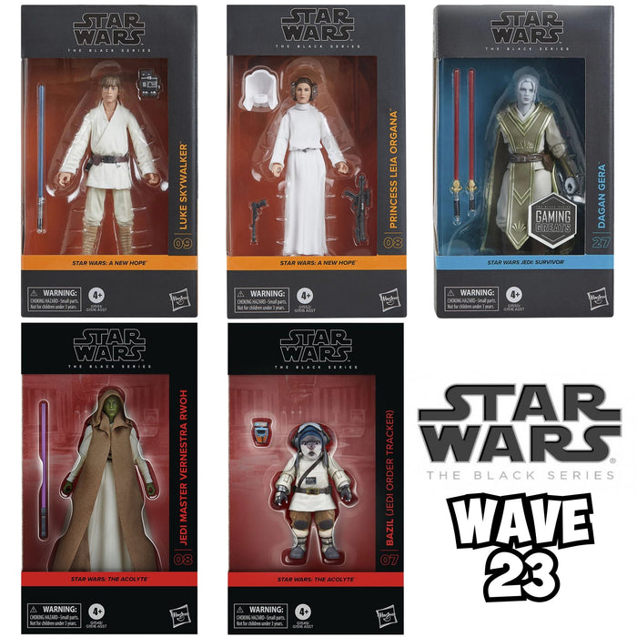 Star Wars Black Series Wave 23 SET OF 5