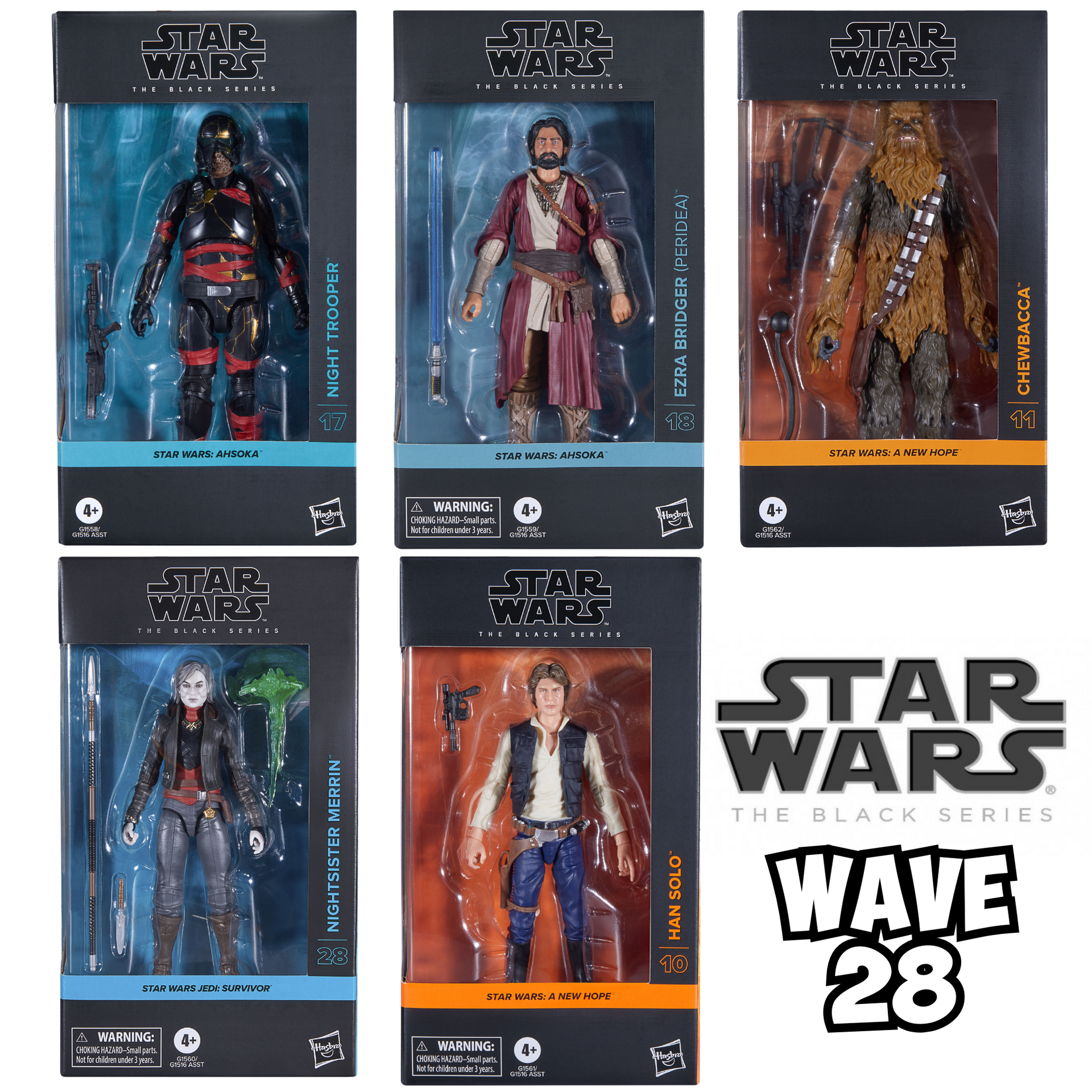 Star Wars The Black Series Wave 28 SET OF 5 – Nerdzoic Toy Store