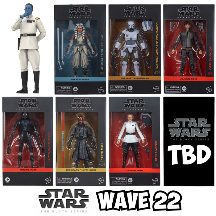 Star Wars Black Series Wave 22 CASE OF 7