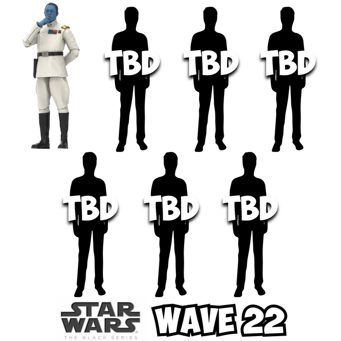 Star Wars Black Series Wave 22 CASE OF 8