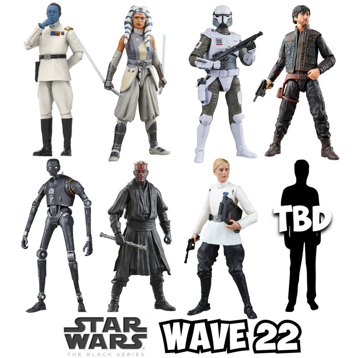 Star Wars Black Series Wave 22 CASE OF 8